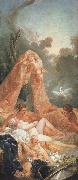 Francois Boucher Mars and Venus oil on canvas